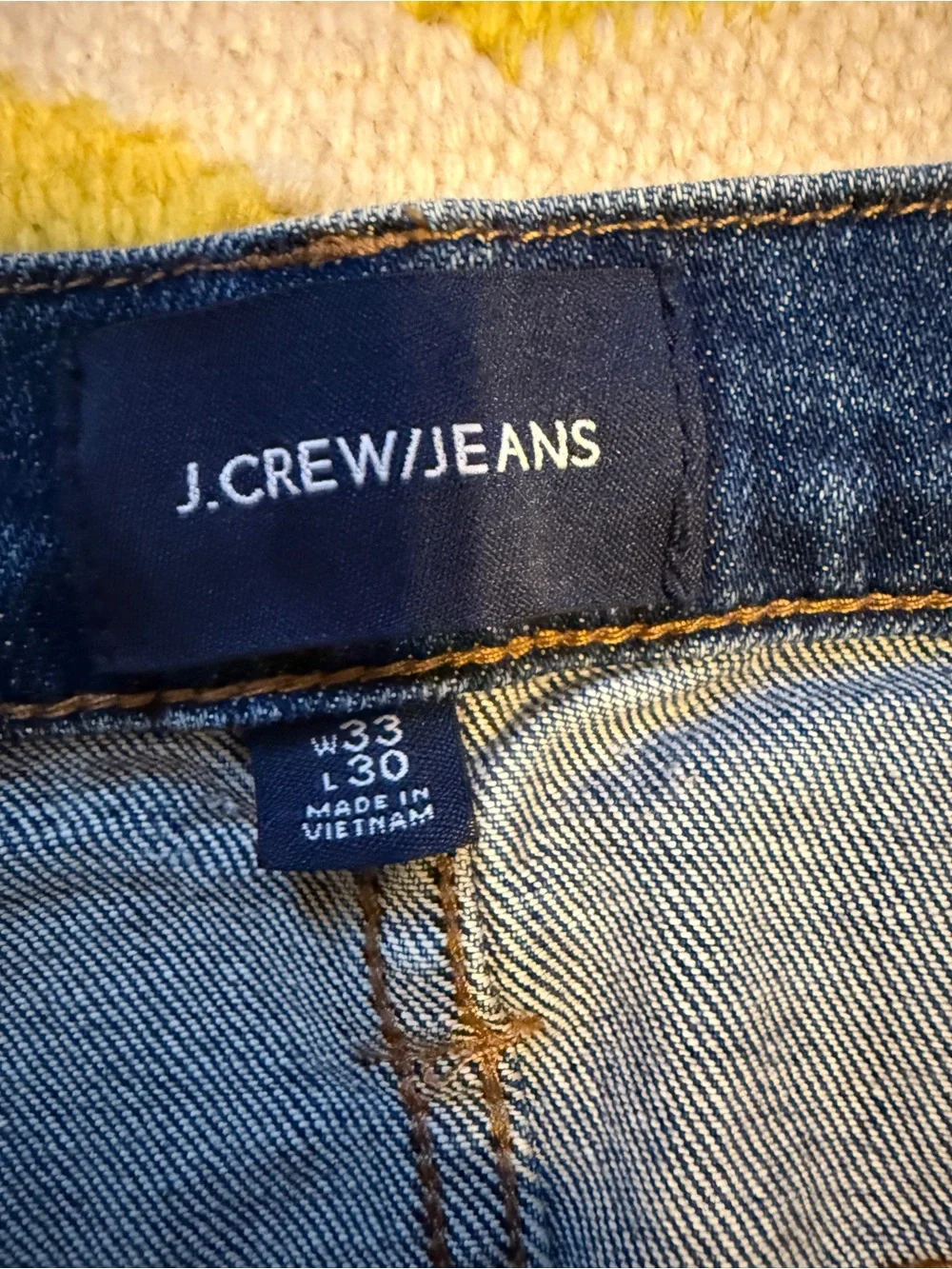 J Crew classic men’s jeans size 32, style 484